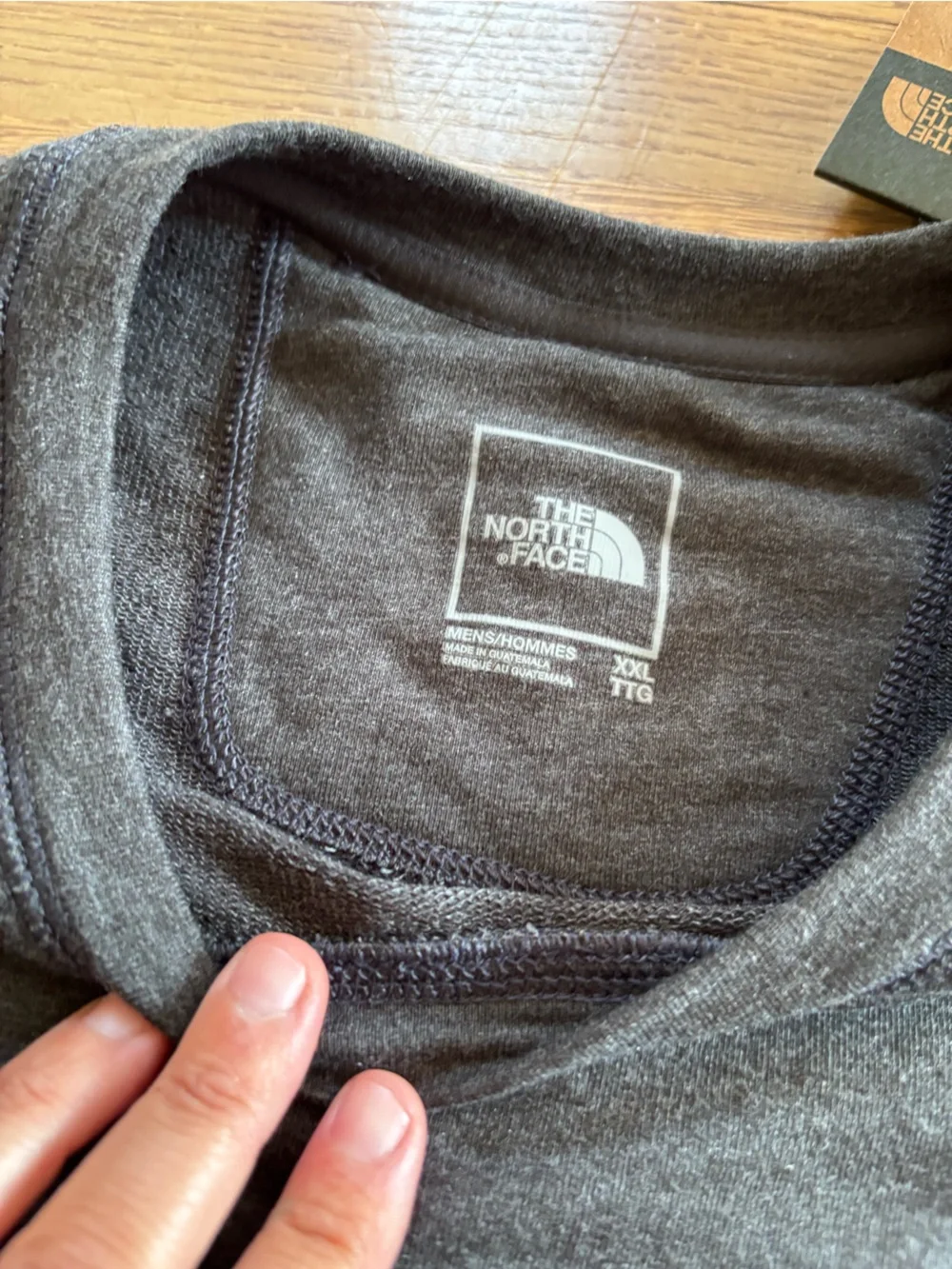 The North Face Men’s NWT Crew Neck Dark Grey XXL Long Sleeve Pullover Outdoors